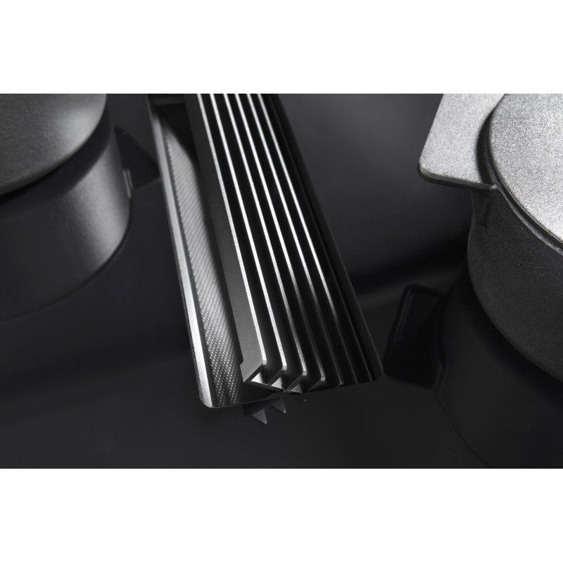 Table de cuisson induction aspirante  Novy easy noire mate en recyclage