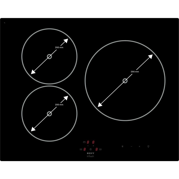 Plaque de cuisson à induction Novy Comfort 65 cm - Novy 1752
