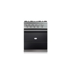 Piano Lacanche noir mat 4 feux gaz