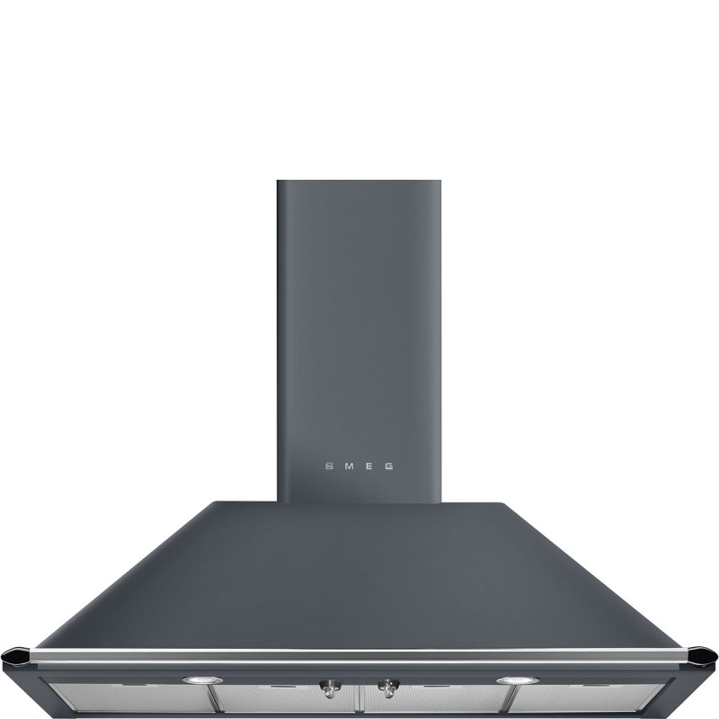 HOTTE Smeg KT110GRE Gris ardoise en promotion