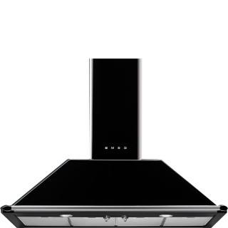 HOTTE Smeg KT110BLE Noir Brillant en promotion