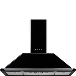 HOTTE Smeg KT110BLE Noir Brillant en promotion
