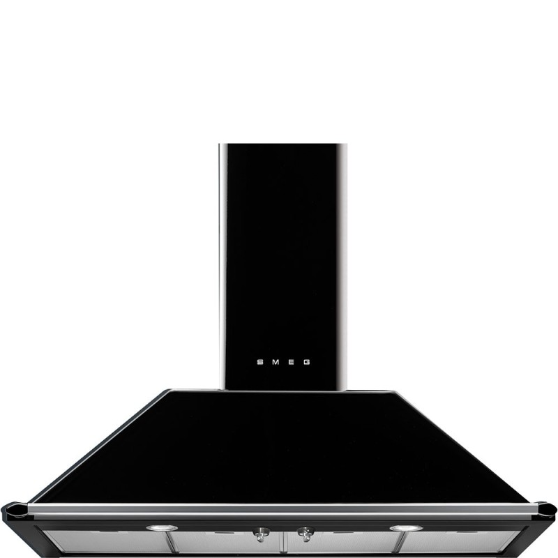 HOTTE Smeg KT110BLE Noir Brillant en promotion