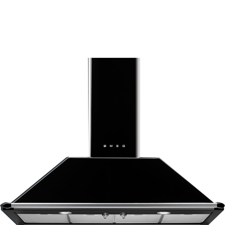 HOTTE Smeg KT110BLE Noir Brillant en promotion