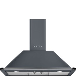 HOTTE Smeg KT90GRE Gris ardoise en promotion