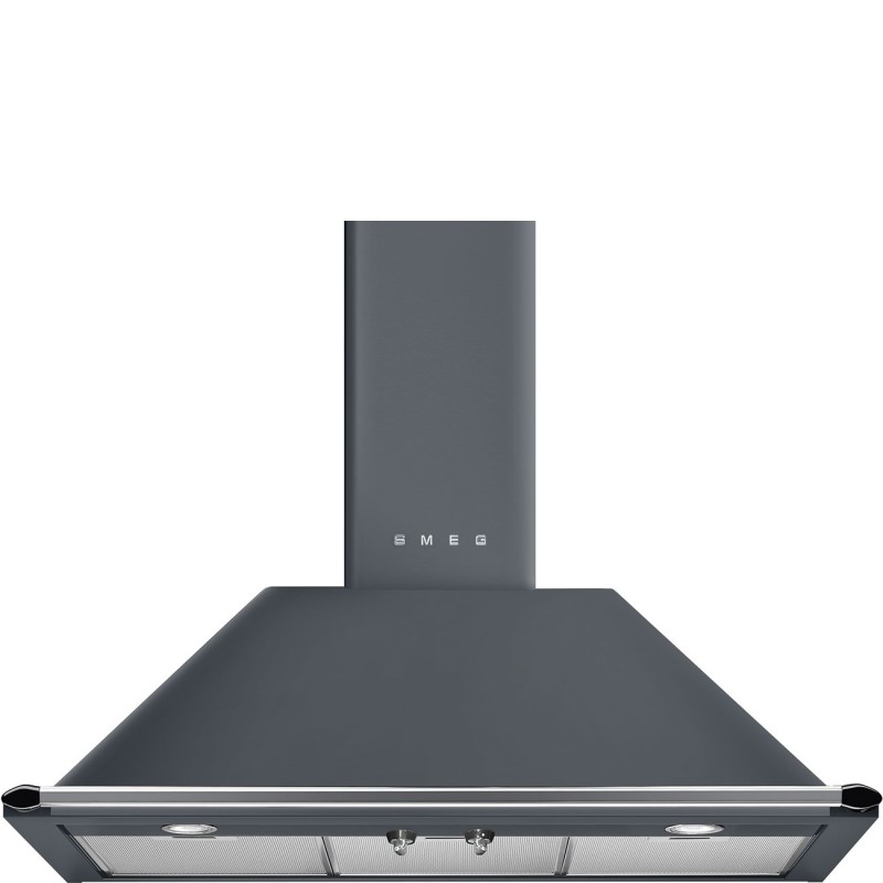 HOTTE Smeg KT90GRE Gris ardoise en promotion