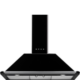 HOTTE Smeg KT90BLE Noir Brillant en promotion