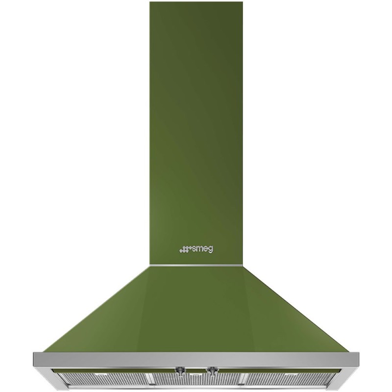 HOTTE Smeg KPF9OG Vert Olive en promotion