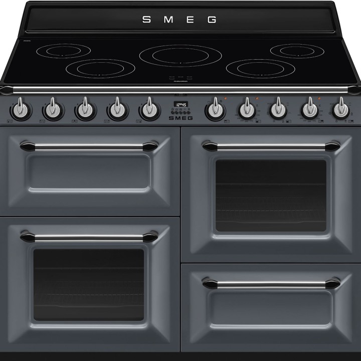 pianos de cuisson Smeg TR4110IGR2 Gris ardoise en promotion