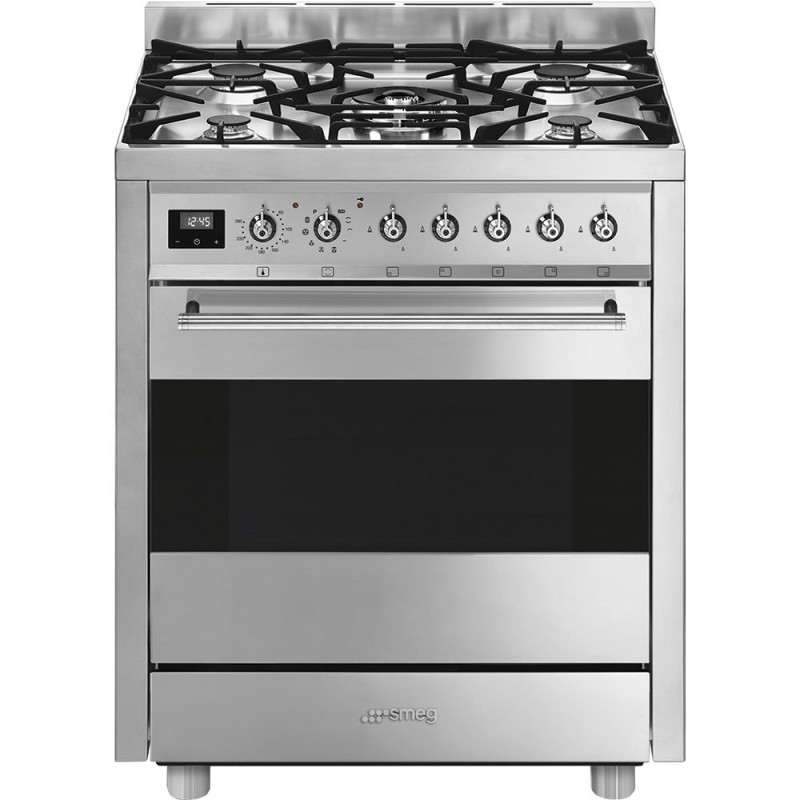 pianos de cuisson Smeg C7GPX9 Inox en promotion