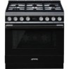 pianos de cuisson Smeg CPF9GPBL Noir en promotion