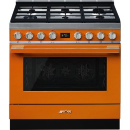 pianos de cuisson Smeg CPF9GPOR Orange en promotion