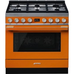 pianos de cuisson Smeg CPF9GPOR Orange en promotion