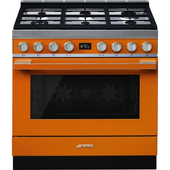 pianos de cuisson Smeg CPF9GPOR Orange en promotion