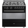 pianos de cuisson Smeg BG91CTN2 Noir en promotion