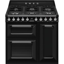 pianos de cuisson Smeg TR93BL Noir en promotion