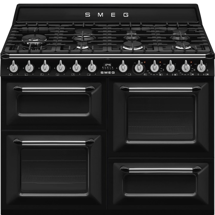 pianos de cuisson Smeg TR4110BL1 Noir en promotion