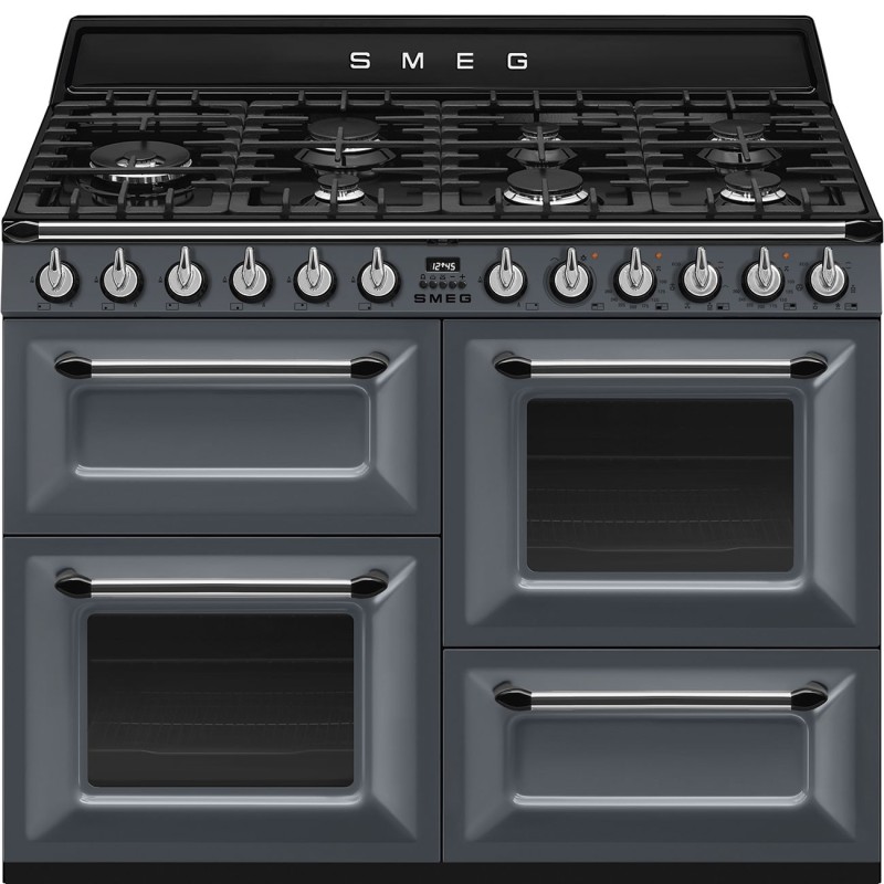 pianos de cuisson Smeg TR4110GR Gris ardoise en promotion
