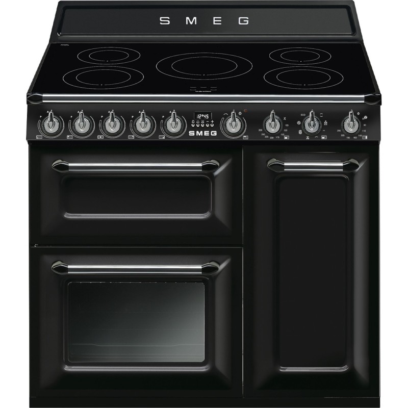 pianos de cuisson Smeg TR93IBL2 Noir en promotion