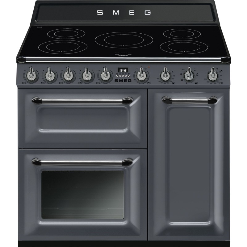 pianos de cuisson Smeg TR93IGR2 Gris ardoise en promotion
