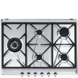 plaque gaz Smeg SE775GH5 Inox en promotion