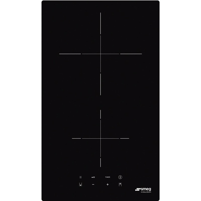plaque induction Smeg SI2321D Verre Noir en promotion