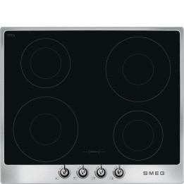 plaque induction Smeg SI964XM Inox cadre Inox en promotion