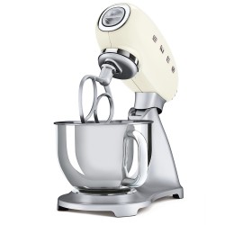 Robot pâtissier vintage crème base inox design années 50