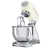Robot pâtissier vintage crème base inox design années 50