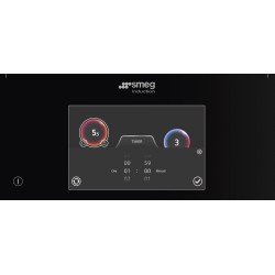 Table induction SIA1963D Smeg 6 zones