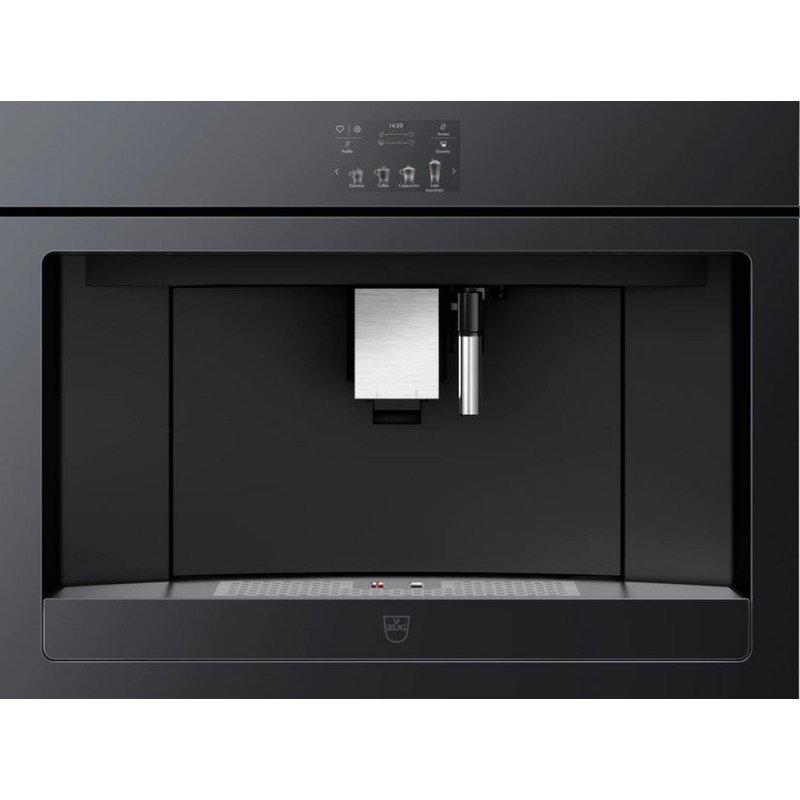 Coffee center V6000 45 Vzug machine a café noir miroir