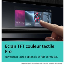 Four combiné vapeur Siemens iQ700 HS958KDB1 studioLine