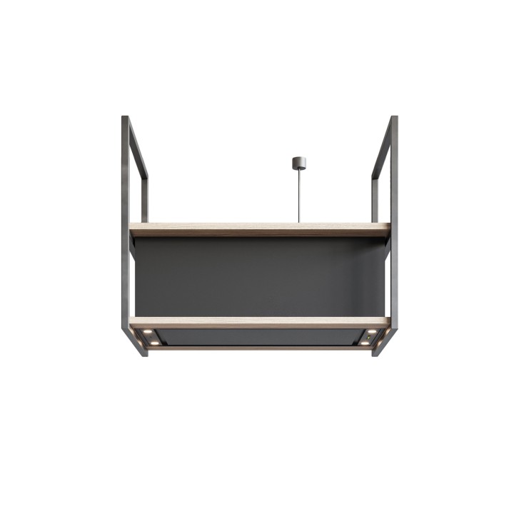 Hotte centrale Novy Pureline Frame 120 cm - Novy 15002