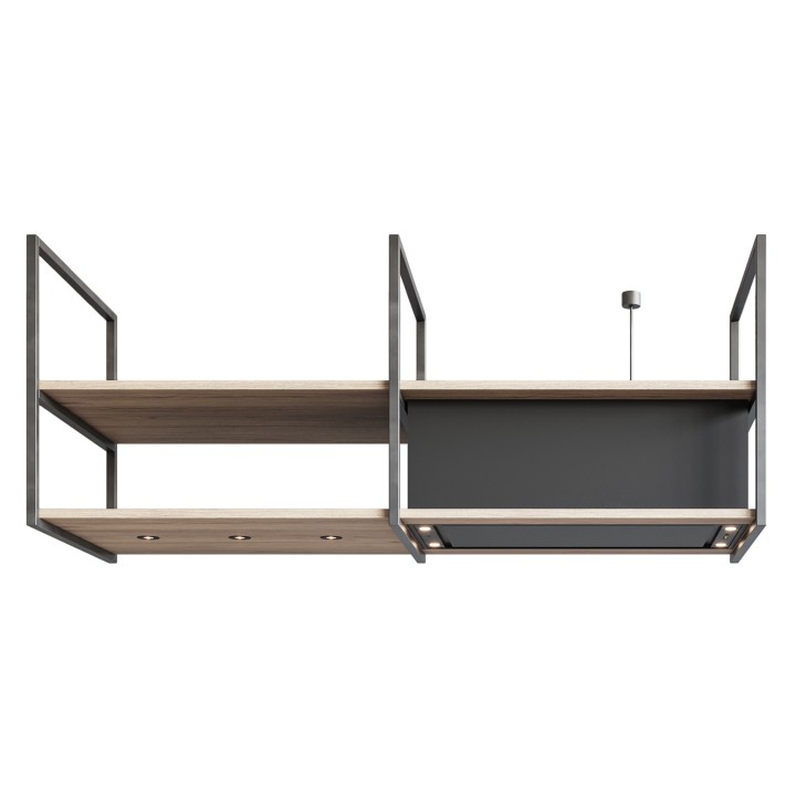 Hotte centrale Novy Pureline Frame 120 cm - Novy 15004