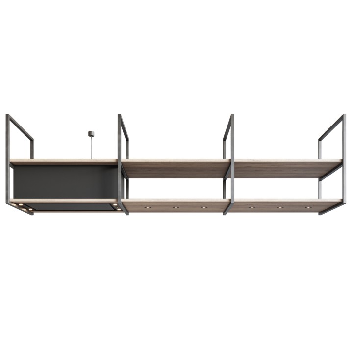Hotte centrale Novy Pureline Frame 120 cm - Novy 15006