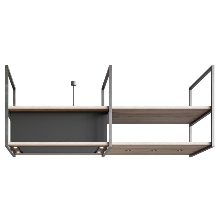 Hotte centrale Novy Pureline Frame 90 cm - Novy 15009