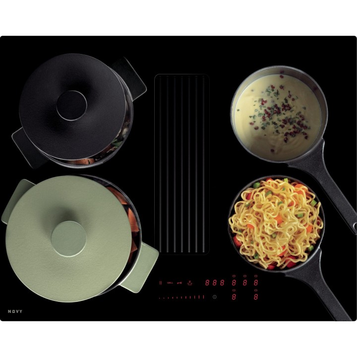 Plaque de cuisson avec hotte intégrée Novy Easy recirculation 65 cm - Novy 1881