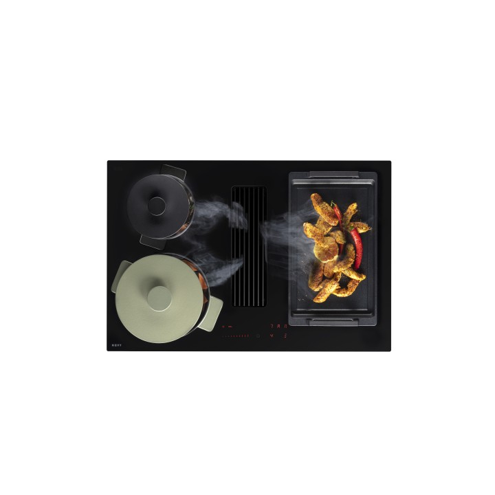 Plaque de cuisson avec hotte intégrée Novy Easy 80 cm - Novy 1851