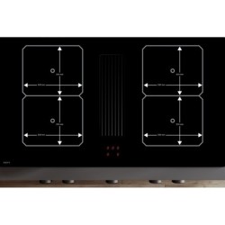 Plaque de cuisson avec hotte intégrée Novy Easy Prestige 90 cm - Novy 1866