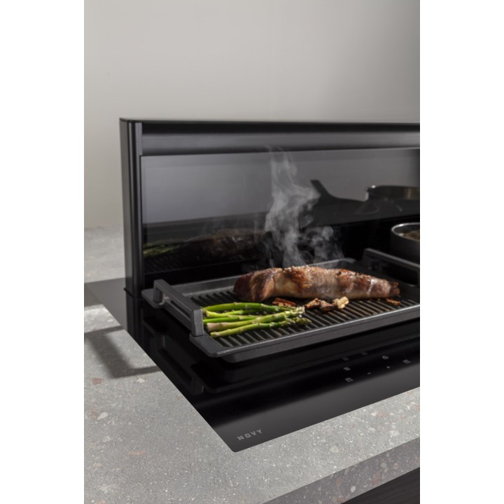 Plaque de cuisson avec hotte intégrée Novy Panorama Pro 120 cm - Novy 42120