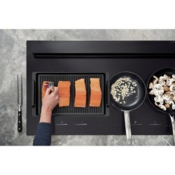 Plaque de cuisson avec hotte intégrée Novy Panorama Pro Matte Line 90 cm - Novy 1821-g1