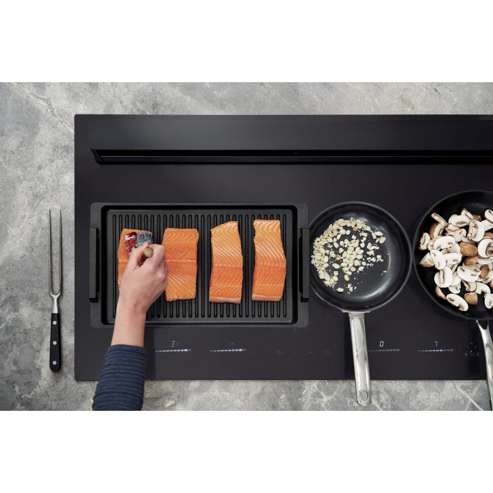 Plaque de cuisson avec hotte intégrée Novy Panorama Pro Matte Line 90 cm - Novy 1821-g1
