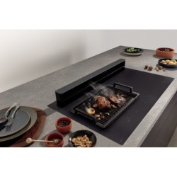 Plaque de cuisson avec hotte intégrée Novy Panorama Pro Matte Line 90 cm - Novy 1821-g1