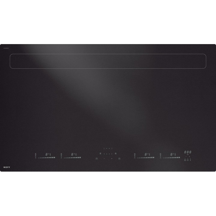 Plaque de cuisson avec hotte intégrée Novy Panorama Pro Matte Line 90 cm - Novy 1821-g1