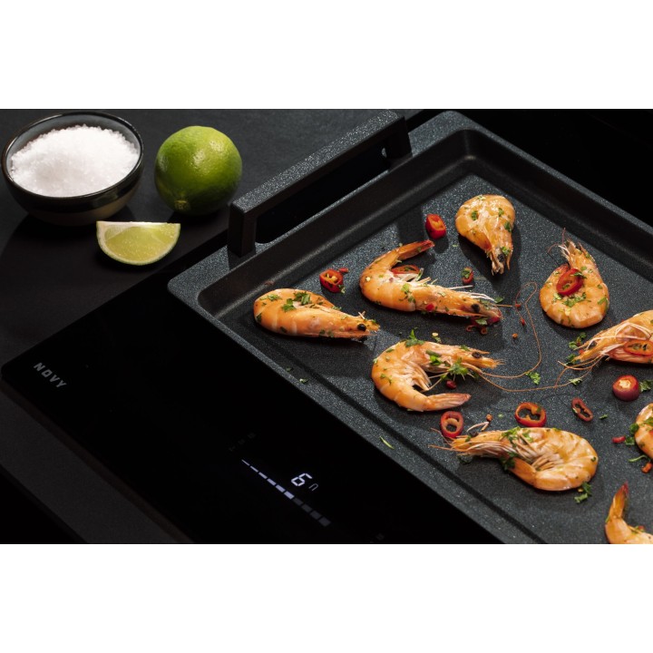 Plaque de cuisson avec hotte intégrée Novy Panorama Pro 90 cm - Novy 1821
