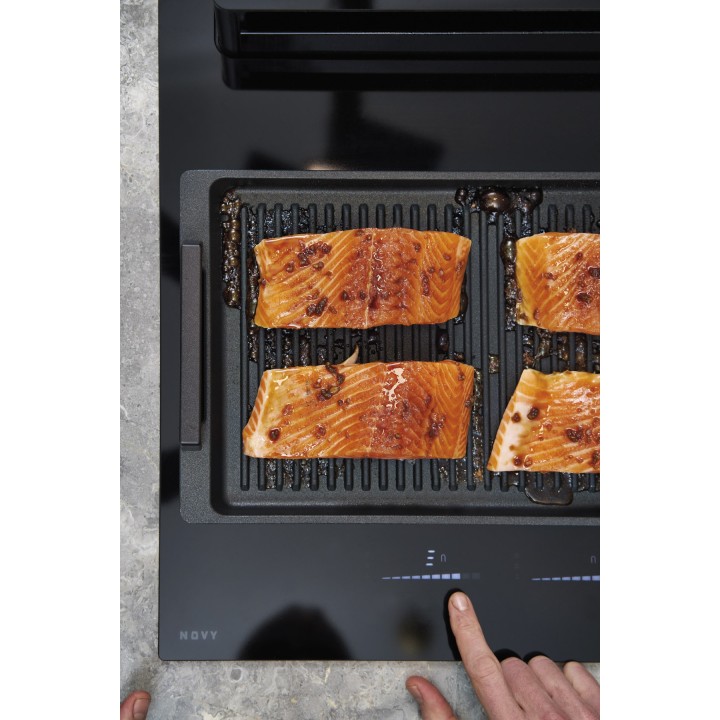Plaque de cuisson avec hotte intégrée Novy Panorama Pro 90 cm - Novy 1821