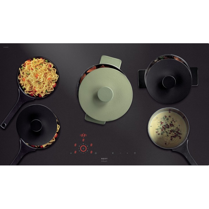 Plaque de cuisson à induction Novy Comfort Matte Line 90 cm - Novy 1758-g1
