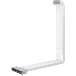 Kit de recyclage plinthe de 60mm pour hotte de table compatible Naber