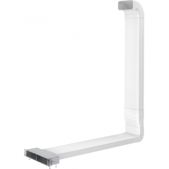 Kit de recyclage plinthe de 60mm pour hotte de table compatible Naber