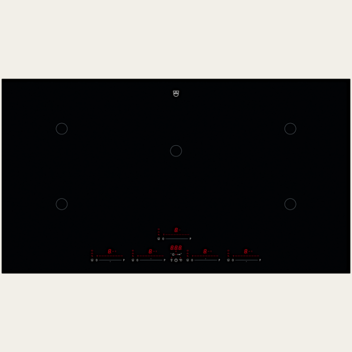 V-ZUG CookTop V6000 i905, Norme largeur 90 cm, DualDesign, OptiGlass